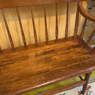 VINTAGE WOOD BENCH