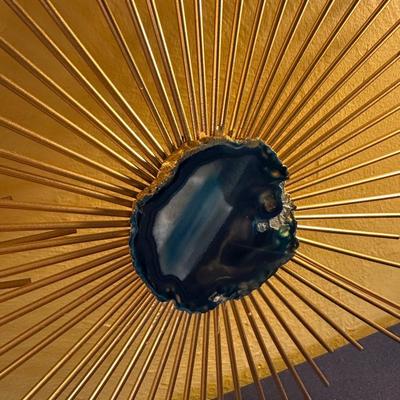 SUNBURST WALL ART LAMP LOT