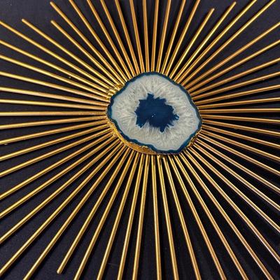 SUNBURST WALL ART LAMP LOT