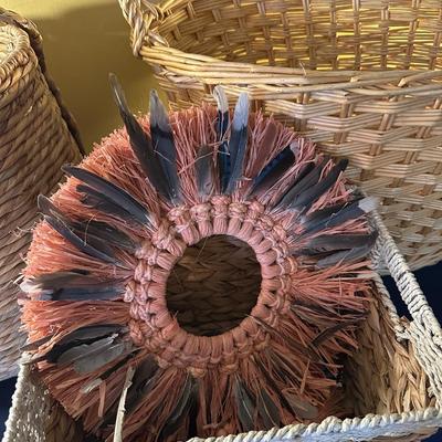 BASKET, WREATH LOT