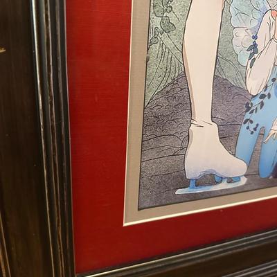 YURI ON ICE ANIME FRAMED PRINT