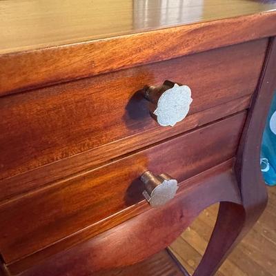 2 DRAWER END TABLE