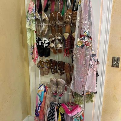 WOMENS SHOES, SCARVES