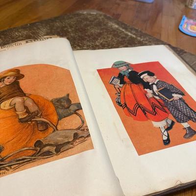 vintage antique book lot