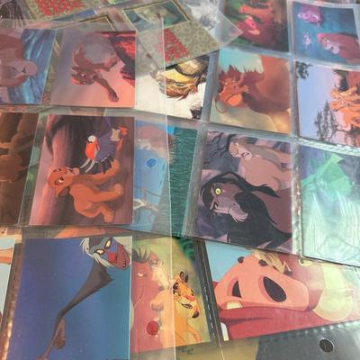 LION KING COLLECTOR CARD LOT