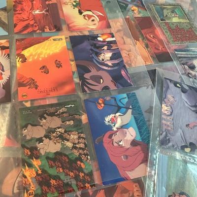LION KING COLLECTOR CARD LOT