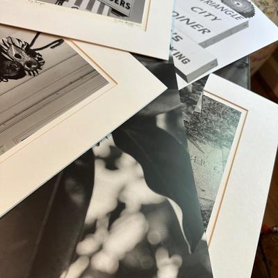 COLUMBIA AREA MATTED PHOTOGRAPH LOT