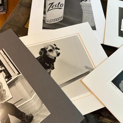 COLUMBIA AREA MATTED PHOTOGRAPH LOT