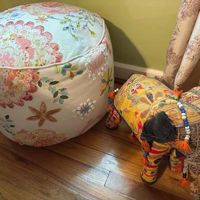 BOHO ELEPHANT, POUF