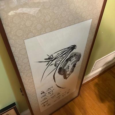 CHINESE FRAMED ART & MORE LOT
