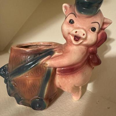 EEYORE, SHAWNEE PIG PLANTER