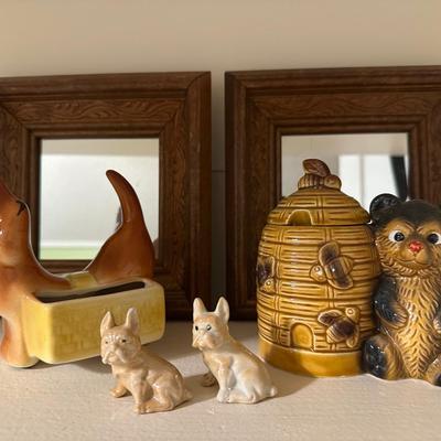 VINTAGE CERAMIC HONEY POT, PLANTER & MORE
