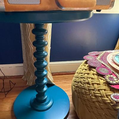 VINYL ALBUMS, CROSLEY RECORD PLAYER, POUF & MORE