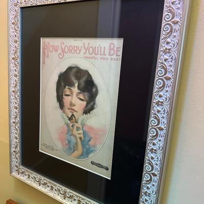 how sorry you'll be framed poster