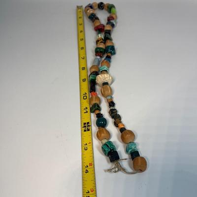 Navajo (?) Indian multi-gemstone necklace