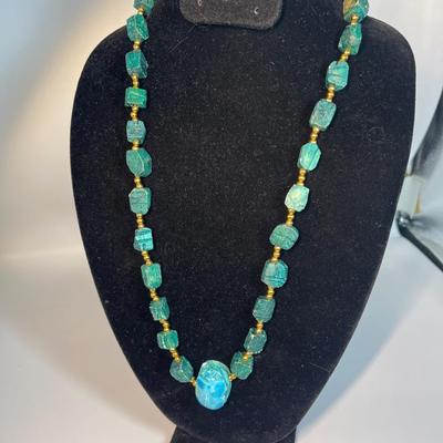 Vintage Revival Scarab Egyptian Beetle necklace