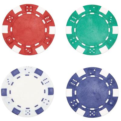 10 Pack Poker Chips for Texas Hold'em, Blackjack,Card Club or Late Night Poker Games