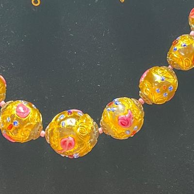 Antique Art Deco Murano(?) glass bead