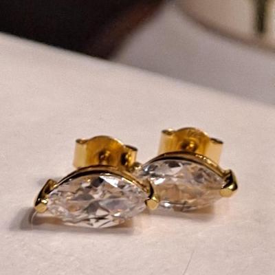 Lab Created Diamond Earrings 2ct