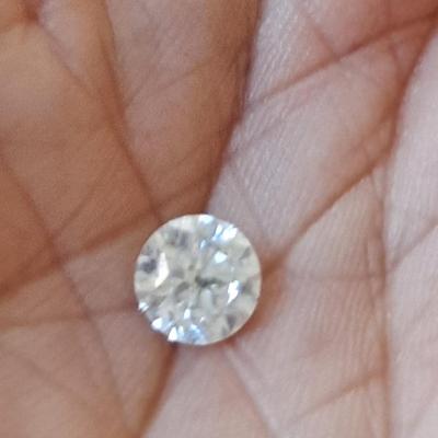 Certified 1.01 Carat D Color Round Brilliant Natural Enhanced Diamond