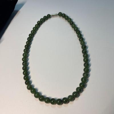 Jade necklace