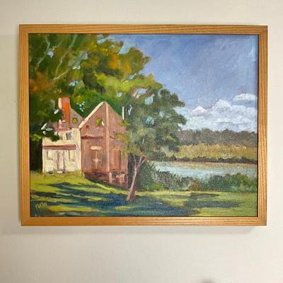 D496 Original Oil Impressionist Painting