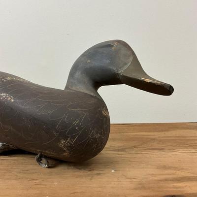 D501 Handcarved Working Mallard Decoy