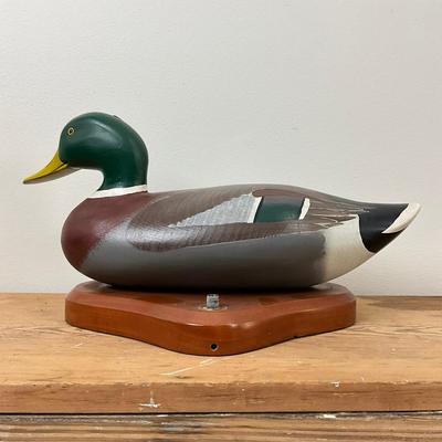 D512 Mallard Decoy on Lamp Base