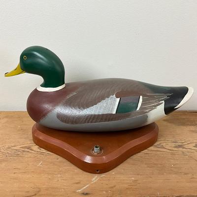 D512 Mallard Decoy on Lamp Base