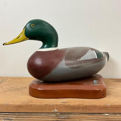 D512 Mallard Decoy on Lamp Base