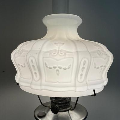 D516 Aladdin Nu-Type Model B Antique Oil Lamp Converted Table Lamp