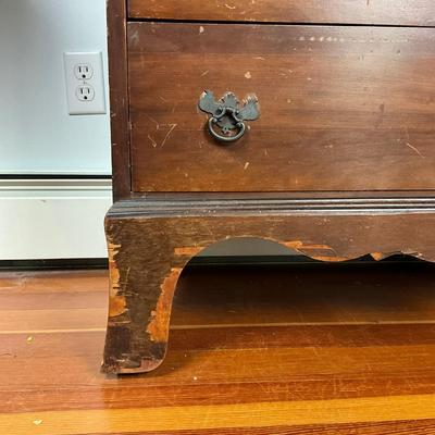 UBC522 Antique Mahogany Secretary Desk