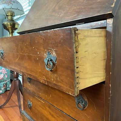 UBC522 Antique Mahogany Secretary Desk