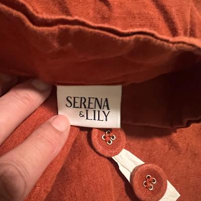 Serena & Lily 100% Linen King Duvet Cover W/Sheets & Pillowcases (GBB-RG)
