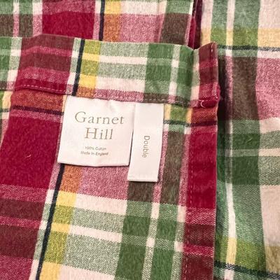 Garnet Hill Double Size Sheet Set Plus Twin Bedspread (GBB-RG)