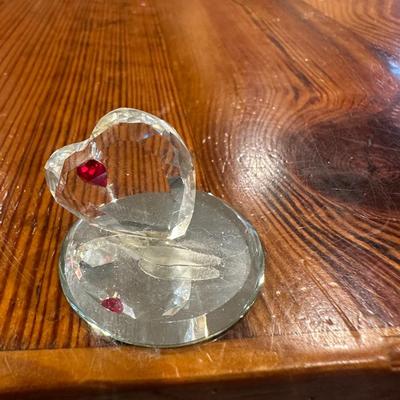 Sale Photo Thumbnail #536: HEART BLOWN GLASS