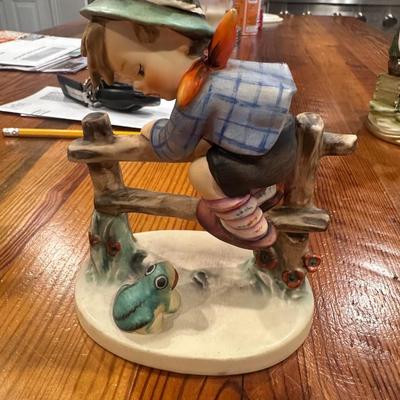 Sale Photo Thumbnail #545: Hummel Figurine - "The Boy on the Fence