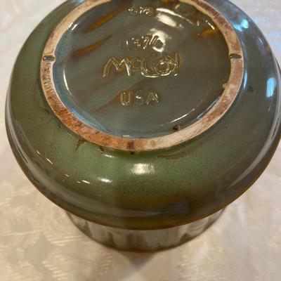 5” tall McCoy pottery planters pot