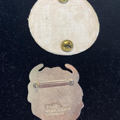 Buffalo enamel & Northfield MN pins