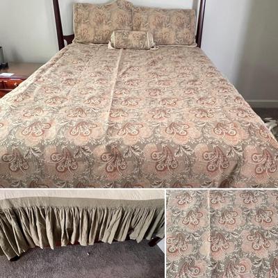‘Charisma’ By Fieldcrest Queen Duvet Cover, Bed Skirt & More (PBB-RG)