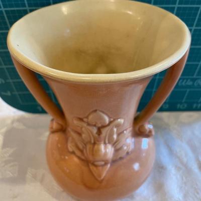 Red Wing 936 double handle vase