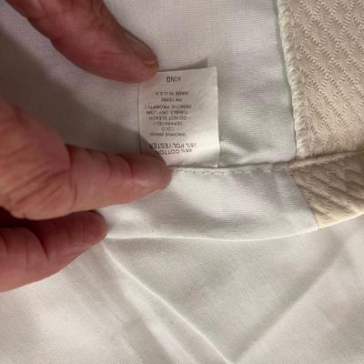 Pottery Barn, Garnet Hill - Asst. King Bedding Plus Tab Top Drapes & Shower Curtain (PBB-RG)