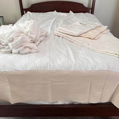 Pottery Barn, Garnet Hill - Asst. King Bedding Plus Tab Top Drapes & Shower Curtain (PBB-RG)