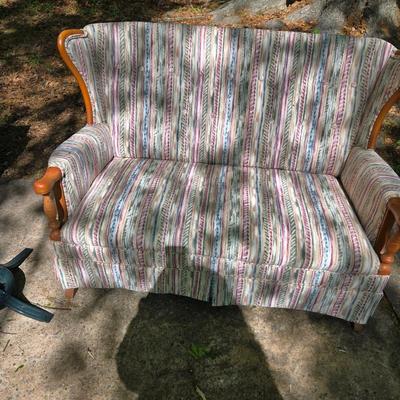 Vintage Rocker Love Seat