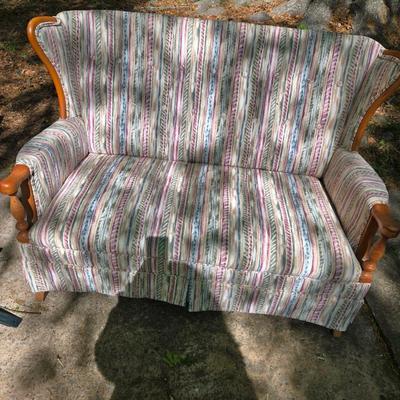 Vintage Rocker Love Seat