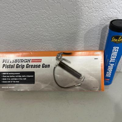 NIB Pittsburgh pistol grip grease gun