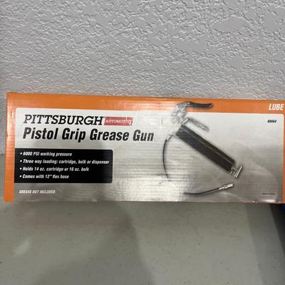 NIB Pittsburgh pistol grip grease gun