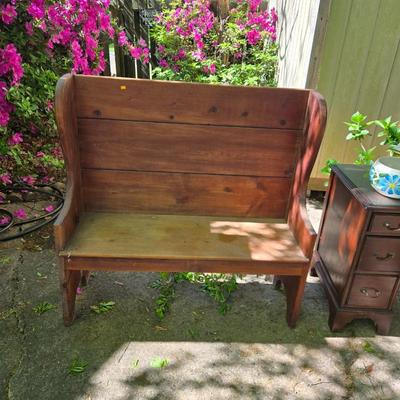 Solid Wood Bench