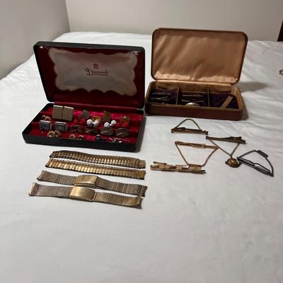 Swank Sterling Silver Tie Clip & More (K-RG)