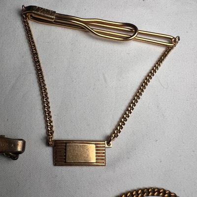 Swank Sterling Silver Tie Clip & More (K-RG)